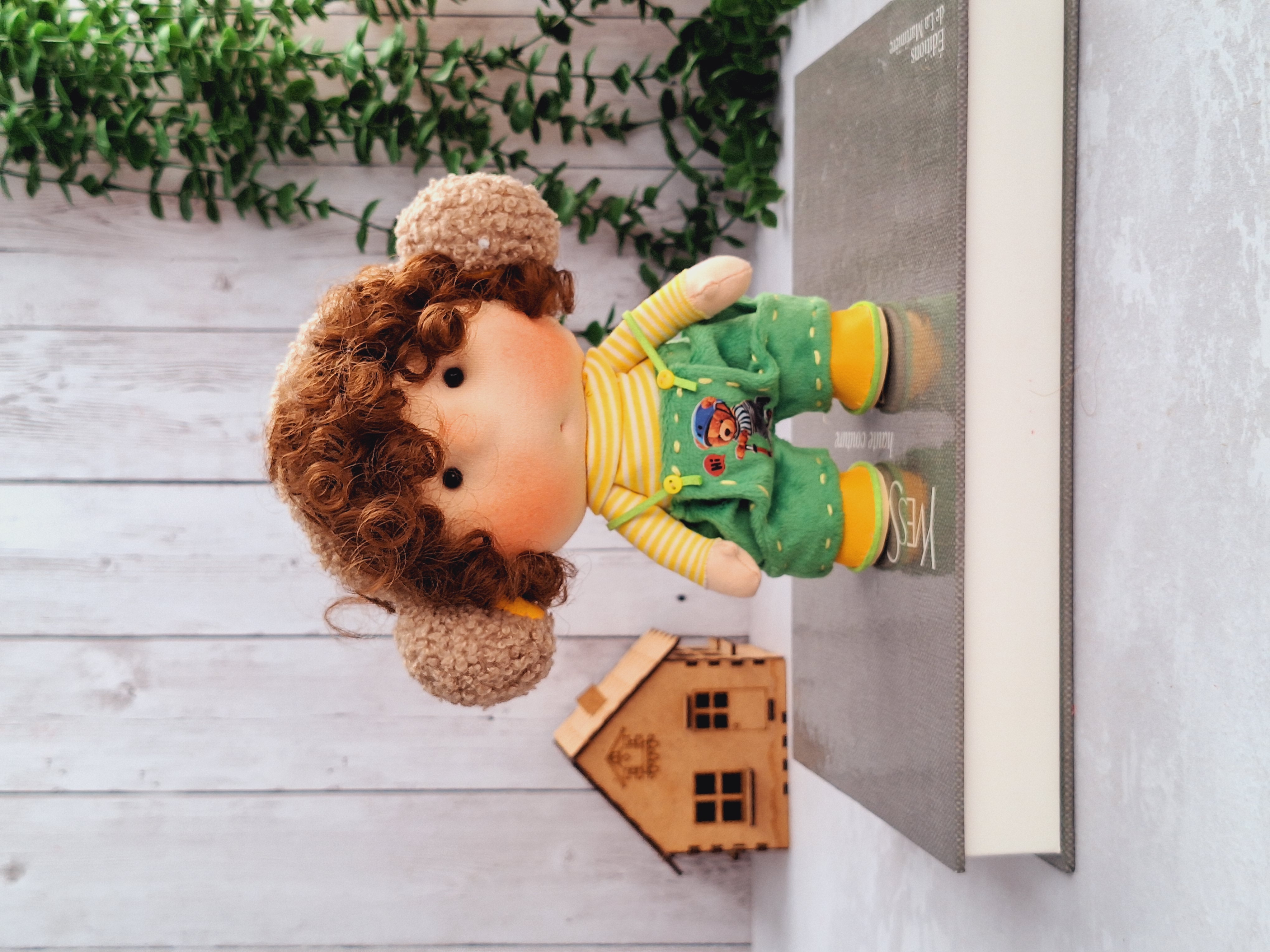 عروسک پارچه ای قلقلی