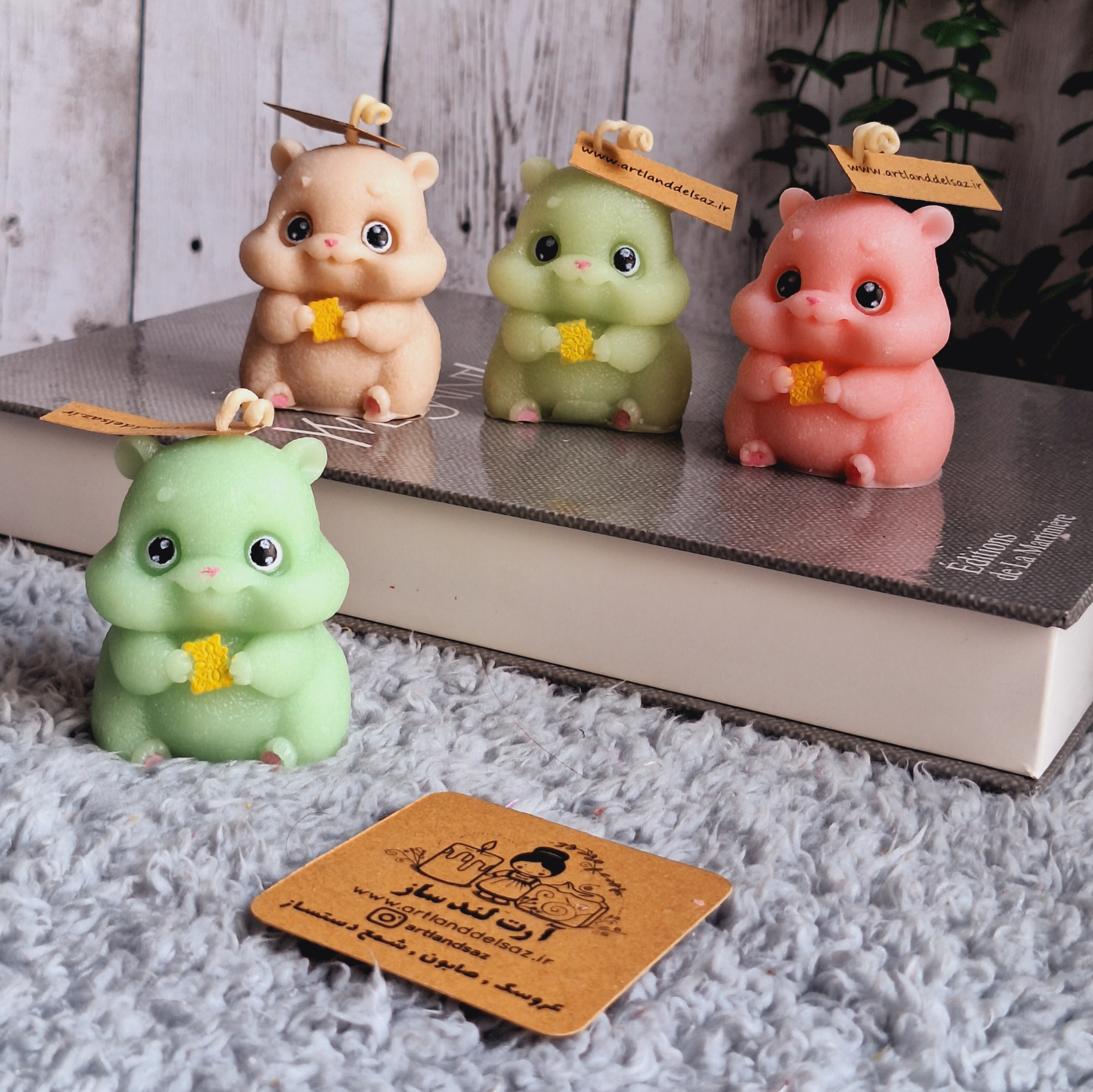 شمع همستر شکمو